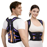 Posture Corrector for Women and Men, 5x Enhanced Support Back Brace, Large