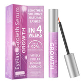 Eyelash Growth Serum Volumizing Lash Serum For Eyelash Growth Longer & Thicker Lash Enhancing Serum With Natural Formula Vegan & Cruelty-Free (5 mL)
