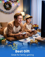 2026 Upgraded Retro Gaming Console Stick, 20,000+ Retro Game Stick, 23 Emulators, Built-in Classic Video Games, 4K HD HDMI TV Game Stick Plug & Play Game Console for TV 2 Wireless