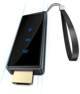 Miracast Wireless Hdmi Dongle Adapte, Tragbares Hdmi Adapter Dongle mit für Streaming von Video/Audio/Dateien Übertragung von Android-Smartphone auf HDTV