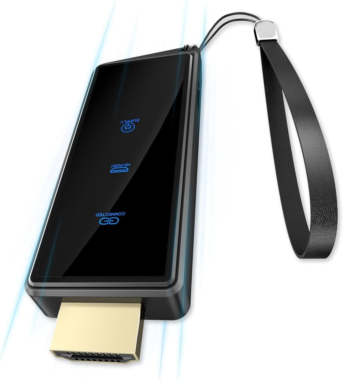 Miracast Wireless Hdmi Dongle Adapte, Tragbares Hdmi Adapter Dongle mit für Streaming von Video/Audio/Dateien Übertragung von Android-Smartphone auf HDTV
