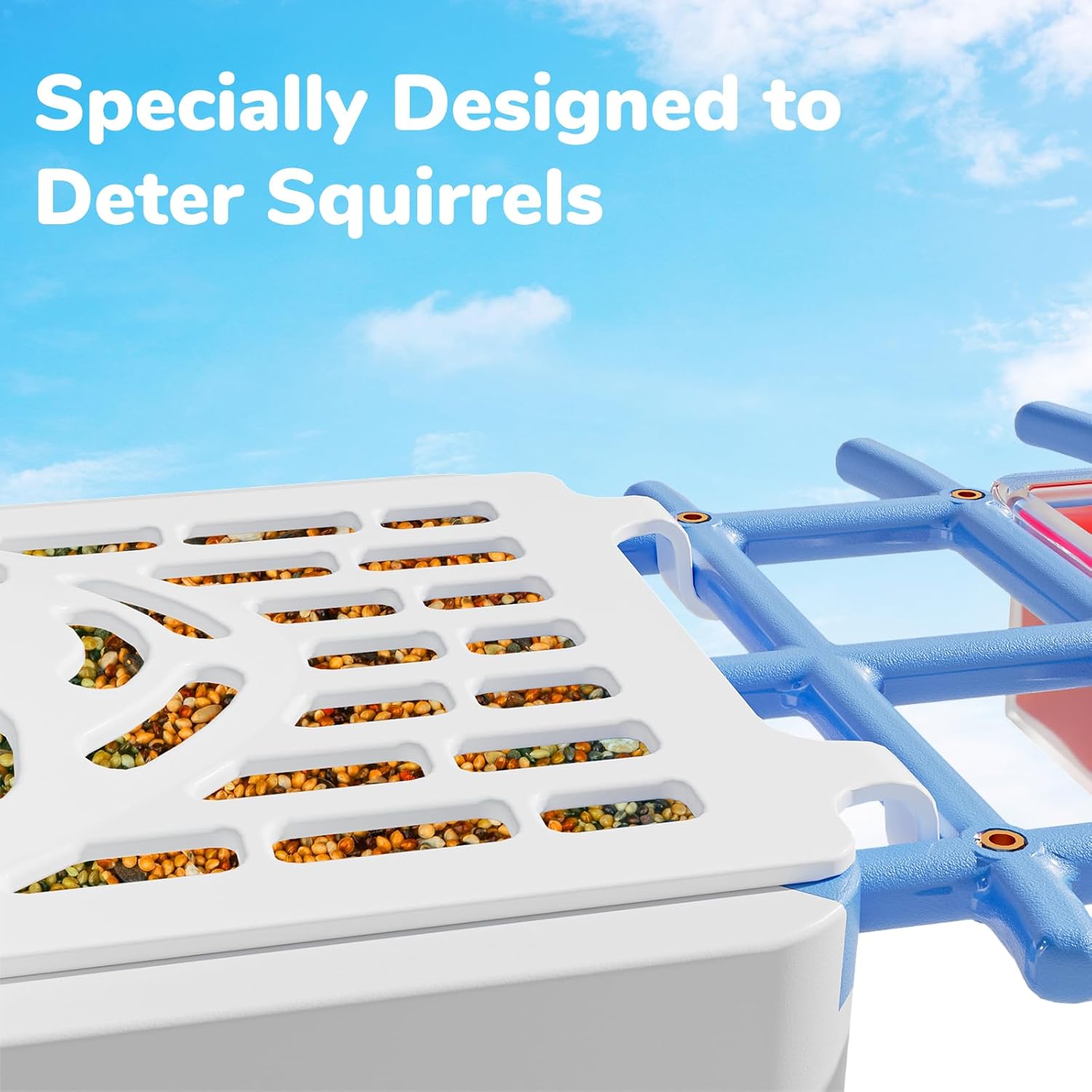 Bird Feeder with Camera, 2K HD Video Capture, 5000mAh Battery with Solar Panel, Instant Arrival Alerts, Live View, AI Species Identification, Perfect for Bird Lovers