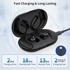 Hearing Aids for Seniors, Hearing Aids Rechargeable with Bluetooth, Hearing Aid APP Control, Hearing Amplifier for The Hearing Loss, Hearing Your Voice. FSA or HSA Eligible