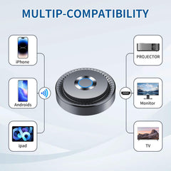 Wireless HDMI Display Dongle Adapter, Wireless Transmitter Plug and Play for Streaming Media Video/Audio from Smartphone, PC, Laptop to HDTV/Monitor/Projector, Supports iOS, Android, Windows, Mac OS