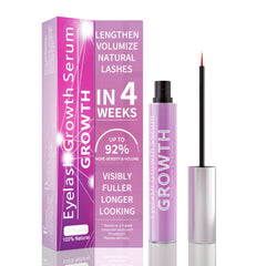 Eyelash Growth Serum with Natural Formula Advanced Lash Enhancing Serum for Longer,Thicker,Fuller Looking Lashes Gentle & Vegan for Eyelash Growth 0.17 Fl Oz (5mL)