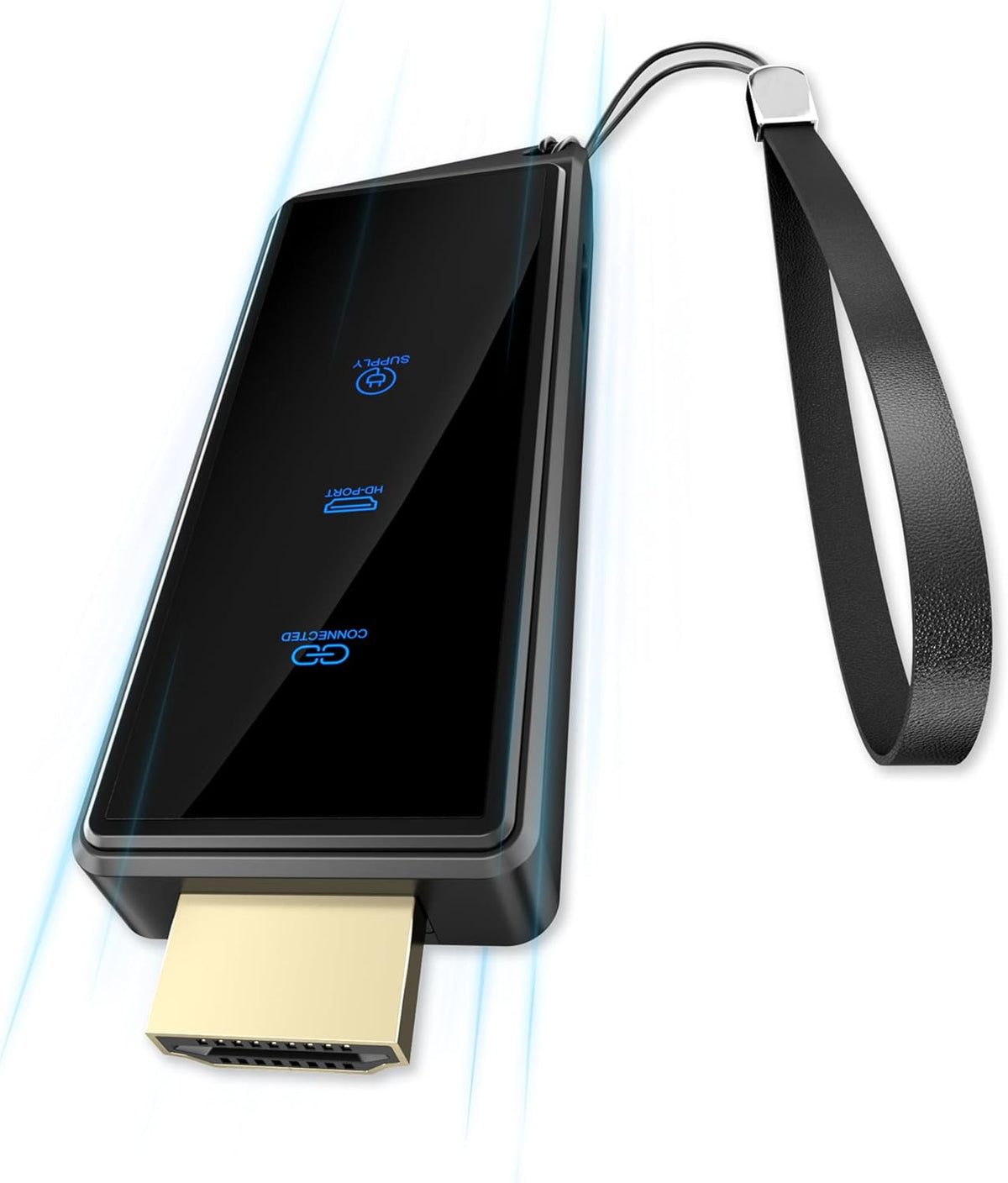 Miracast Wireless Hdmi Dongle Adapte, Tragbares Hdmi Adapter Dongle mit für Streaming von Video/Audio/Dateien Übertragung von Android-Smartphone auf HDTV